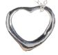 TIFFANY & CO STERLING SILVER HEART PENDANT AND CHAIN at Ross's Online Art Auctions