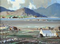 DONEGAL COTTAGE by George K. Gillespie at Ross's Online Art Auctions