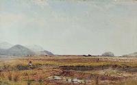 ON THE MARSHES by Henry Albert Hartland RHA at Ross's Online Art Auctions