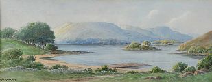 LOUGH GILL, SLIGO by George W.  Morrison at Ross's Online Art Auctions