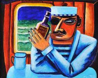 NAVY RUM by Graham Knuttel at Ross's Online Art Auctions