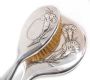 DUTCH ART NOUVEAU STERLING SILVER MIRROR AND HAIRBRUSH SET at Ross's Online Art Auctions