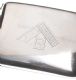 STERLING SILVER ENGRAVED CIGARETTE CASE at Ross's Online Art Auctions