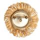 1940'S GOLD-COLOURED METAL AND CRYSTAL SUNFLOWER BROOCH at Ross's Online Art Auctions