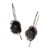 SILVER DROP EARRINGS at Ross's Online Art Auctions