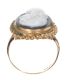 9CT GOLD AND CAMEO RING at Ross's Online Art Auctions