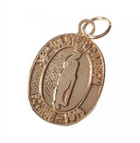9CT GOLD 36TH ULSTER DIVISION SOMME 1916 PENDANT at Ross's Online Art Auctions