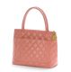 CHANEL SALMON PINK TOTE HANDBAG at Ross's Online Art Auctions