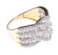 10CT GOLD AND DIAMOND RING at Ross's Online Art Auctions