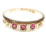18CT GOLD AND RUBY RING at Ross's Online Art Auctions