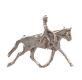 A DUO OF STERLING SILVER BROOCHES IN AN EQUESTRIAN THEME at Ross's Online Art Auctions