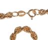 9CT GOLD ROPE TWIST NECKLACE at Ross's Online Art Auctions