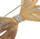 TRIFARI GOLD-TONE BOW BROOCH SET WITH CRYSTALS at Ross's Online Art Auctions