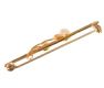 9CT GOLD AND CULTURED PEARL BAR BROOCH at Ross's Online Art Auctions