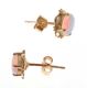 15CT GOLD AND OPAL STUD EARRINGS at Ross's Online Art Auctions