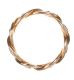 9CT GOLD ROPE TWIST RING at Ross's Online Art Auctions