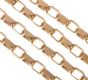 9CT GOLD OPEN LINK NECKLACE at Ross's Online Art Auctions