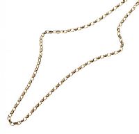 9CT GOLD SMALL OPEN LINK NECKLACE at Ross's Online Art Auctions