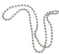 9CT WHITE GOLD BALL LINK NECKLACE at Ross's Online Art Auctions