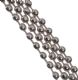 9CT WHITE GOLD BALL LINK NECKLACE at Ross's Online Art Auctions