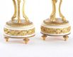 PAIR OF 19TH CENTURY WHITE MARBLE & ORMOLU CASSOLETTES WITH REVERSIBLE LIDS at Ross's Online Art Auctions
