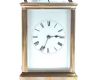 FRENCH BRASS STRIKING & REPEATING CARRIAGE CLOCK at Ross's Online Art Auctions