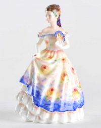 ROYAL DOULTON FIGURINE - ROSEMARY (HN 3691) at Ross's Online Art Auctions
