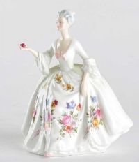 ROYAL DOULTON FIGURINE - DIANA (HN 2468) MODELLED BY PEGGY DAVIES at Ross's Online Art Auctions