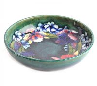 MOORCROFT ORCHID PATTERN BOWL, SIGNED at Ross's Online Art Auctions