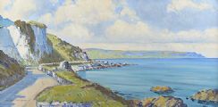 THE ANTRIM COAST ROAD by Samuel McLarnon UWS at Ross's Online Art Auctions