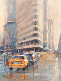 FLATIRON BUILDING, NEW YORK CITY by Colin H. Davidson at Ross's Online Art Auctions