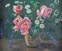 ROSES by Anne Primrose Jury HRUA at Ross's Online Art Auctions