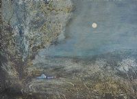 MOON IN THE VALLEY by Lawson Burch RUA at Ross's Online Art Auctions