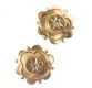 SELECTION OF THREE PAIRS OF VICTORIAN 9CT AND 15CT GOLD GEM-SET EARRINGS at Ross's Online Art Auctions