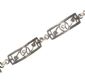 STERLING SILVER BRACELET IN THE STYLE OF CHARLES RENNIE MACKINTOSH at Ross's Online Art Auctions