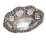 PIERCED STERLING SILVER BONBON DISH at Ross's Online Art Auctions