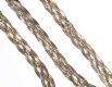 9CT GOLD BRAIDED HERRINGBONE LINK NECKLACE at Ross's Online Art Auctions