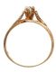 10CT GOLD AND DIAMOND SOLITAIRE RING at Ross's Online Art Auctions
