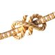 15CT GOLD BAR BROOCH SET WITH SEED PEARLS at Ross's Online Art Auctions