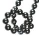 FAUX GREY PEARL NECKLACE WITH STERLING SILVER CLASP at Ross's Online Art Auctions