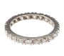 PLATINUM AND DIAMOND ETERNITY RING at Ross's Online Art Auctions
