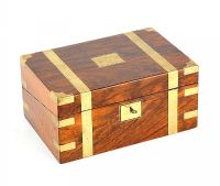 WALNUT WRITING BOX at Ross's Online Art Auctions