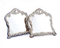 TWO DRESSING TABLE MIRRORS, CHESTER 1901 & SHEFFIELD 1926/27 at Ross's Online Art Auctions