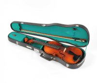 20TH CENTURY VIOLIN & BOW IN HARDWOOD CASE at Ross's Online Art Auctions