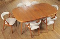 TEAK DINING TABLE at Ross's Online Art Auctions
