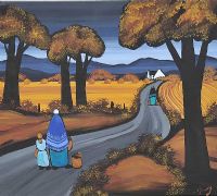 ON THE ROAD HOME by J.P. Rooney at Ross's Online Art Auctions