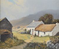 ATLANTIC DRIVE, DONEGAL by William Henry Burns at Ross's Online Art Auctions