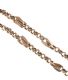 9CT GOLD WATCH CHAIN AND GOLD-PLATED T-BAR at Ross's Online Art Auctions
