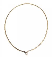 9CT GOLD COLLAR at Ross's Online Art Auctions