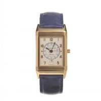 JAEGER LE COULTRE 'REVERSO' GENT'S 18CT GOLD CASED WRIST WATCH at Ross's Online Art Auctions
